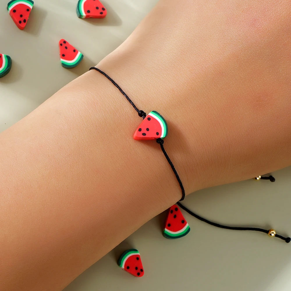 watermelon adjustable women bracelet