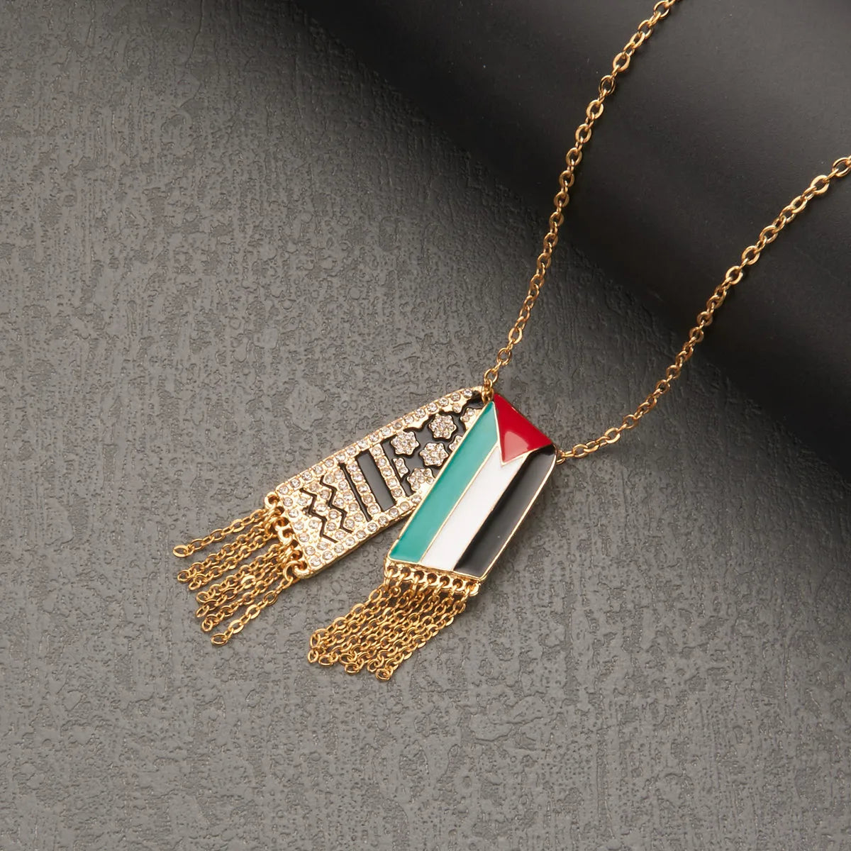 palestine scarf necklace necklace