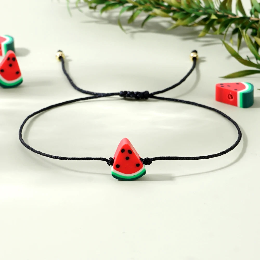 watermelon adjustable women bracelet