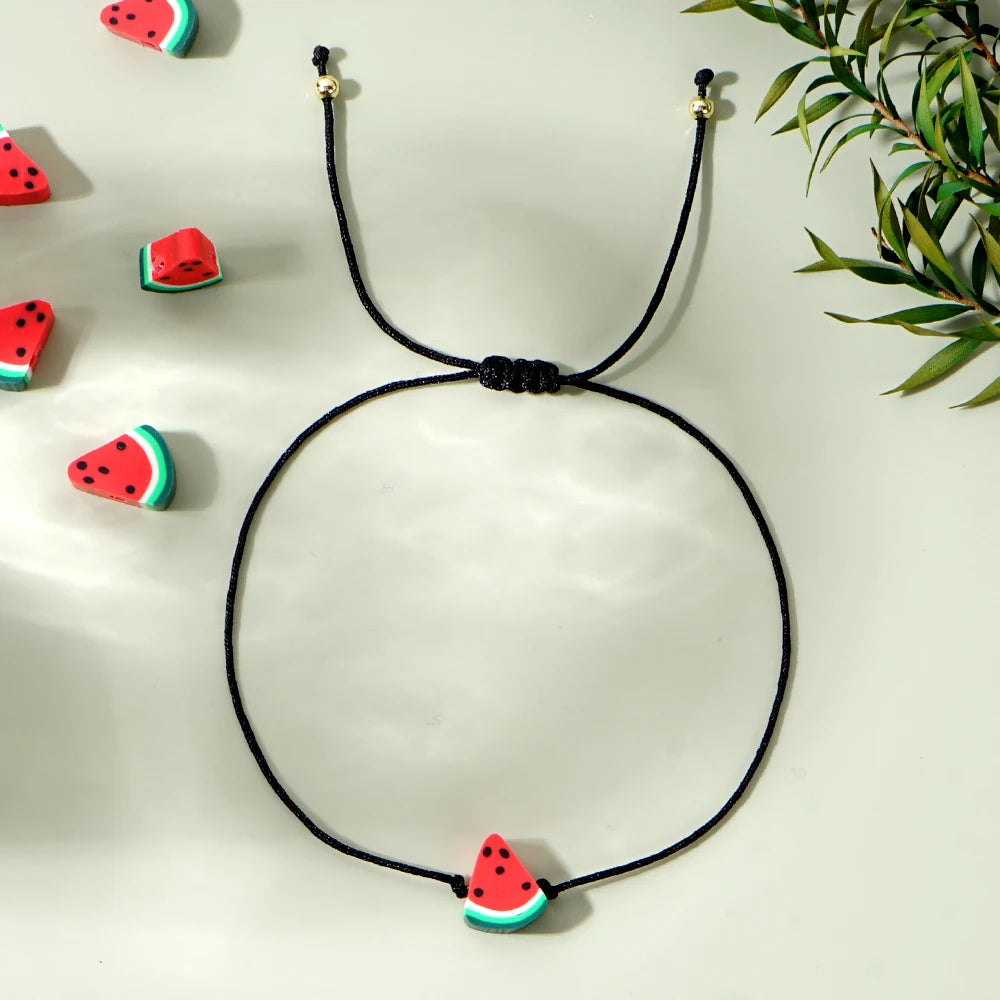 watermelon adjustable women bracelet